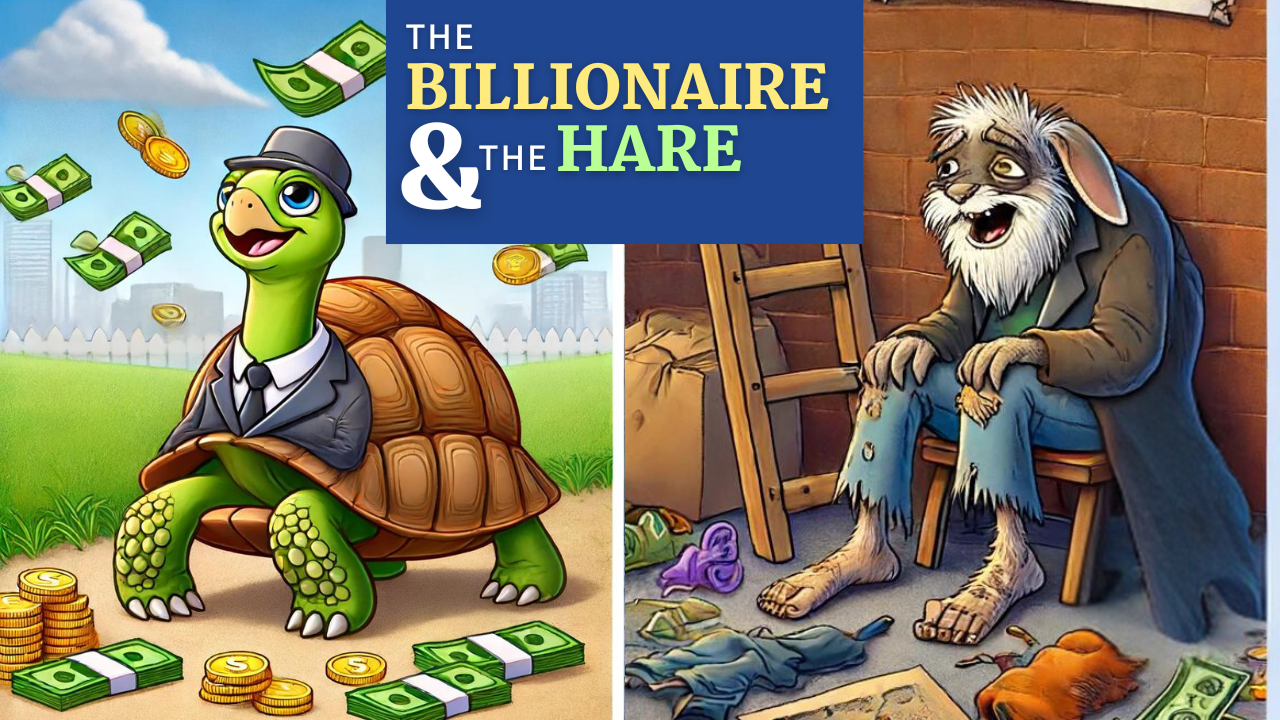 Dave Ramsey lesson on the tortoise and the hare billionaires
