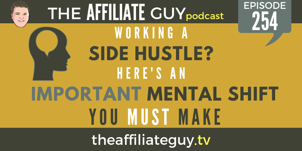 Podcast episode about building your business around affiliate marketing