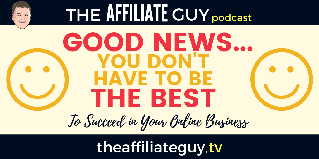 Podcast episode about building your business around affiliate marketing