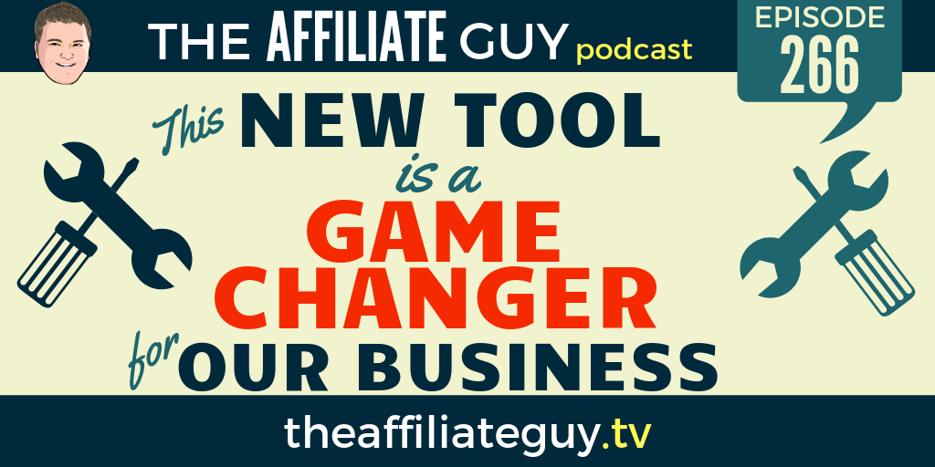 Podcast episode about building your business around affiliate marketing