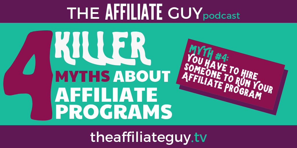 Podcast episode about building your business around affiliate marketing