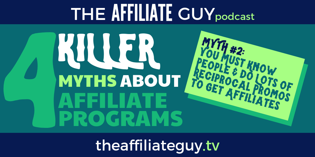 Podcast episode about building your business around affiliate marketing