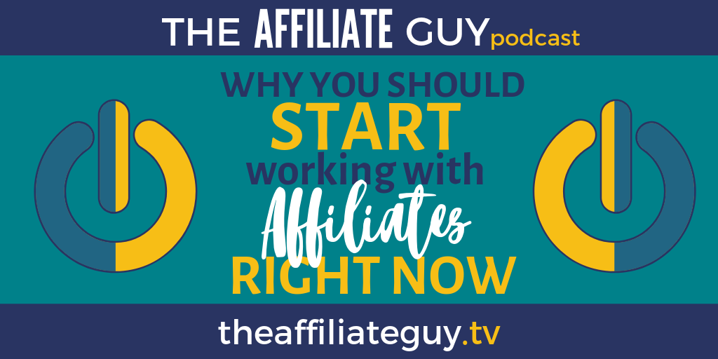 Podcast episode about building your business around affiliate marketing