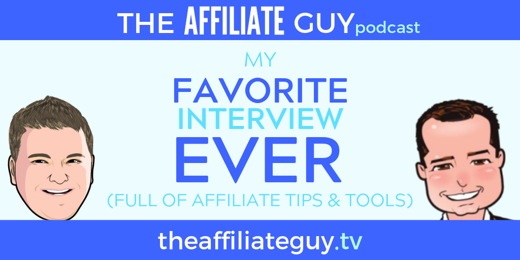 Podcast episode about building your business around affiliate marketing