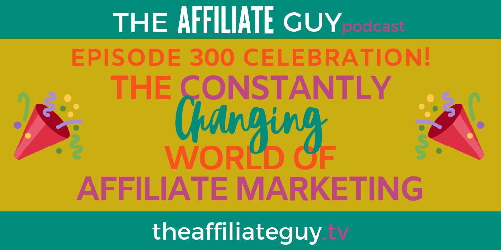 Podcast episode about building your business around affiliate marketing