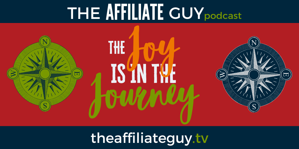 Podcast episode about building your business around affiliate marketing