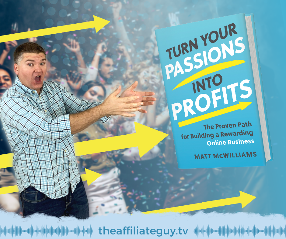 Book Launch Party: An Interview with Matt About Turn Your Passions Into Profits