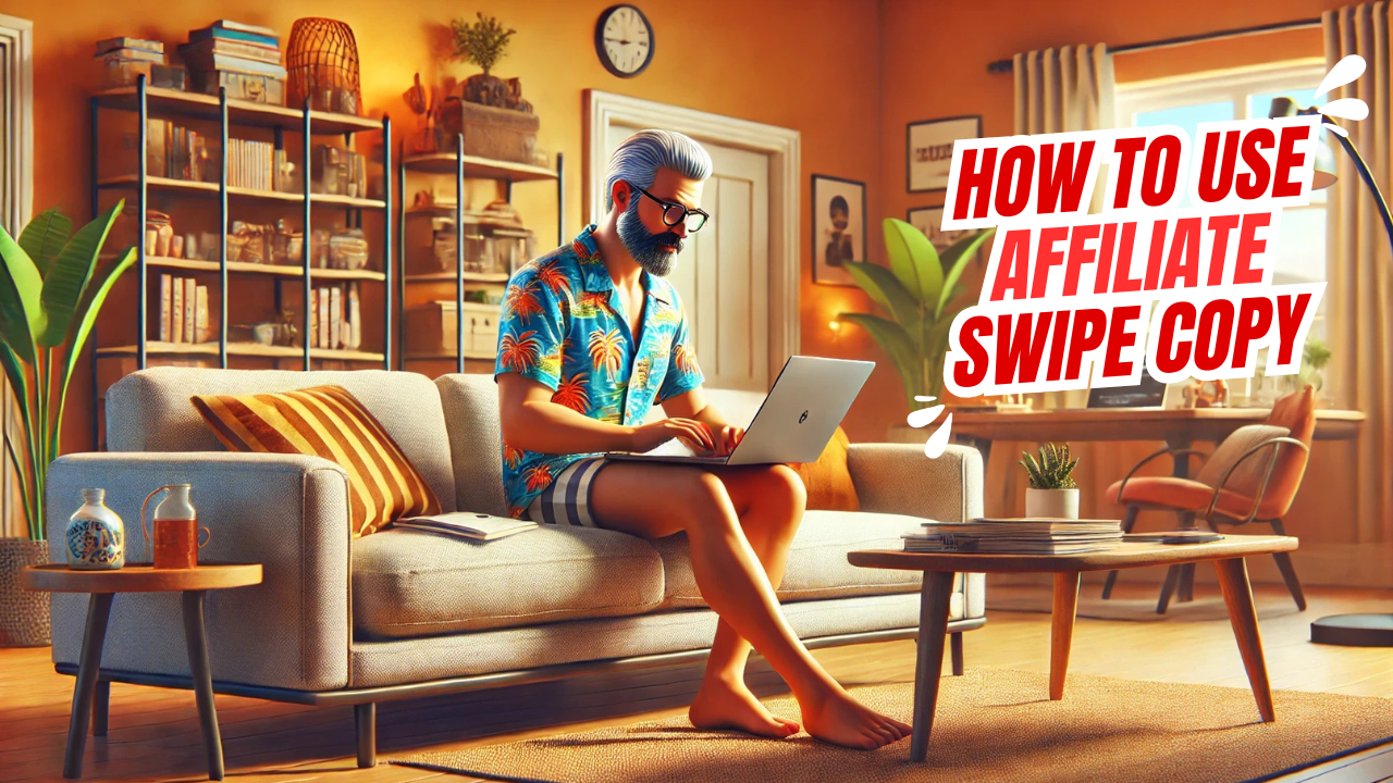 here's how to use affiliate swipe copy